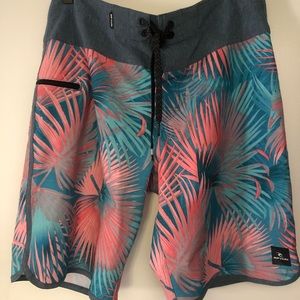 Mens Ripcurl Boardshorts Swim Active Shorts - Size 30 Medium